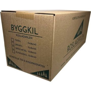 Roslagskilen Fugtbestandig spånkile 13mm 200 stk 133590505