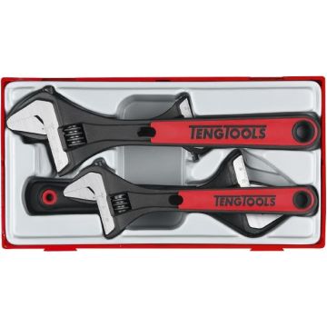 Teng Tools skiftenøglesæt TTADJ04 med 4 dele 166730101