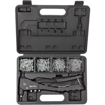 BATO Håndnitte montørsæt 2,4-4,8mm. Rustfri 2,4-4,0mm BA-60304
