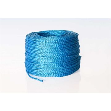 Blå polyreb 8 mm x 210 mtr. lux. 55PO08210