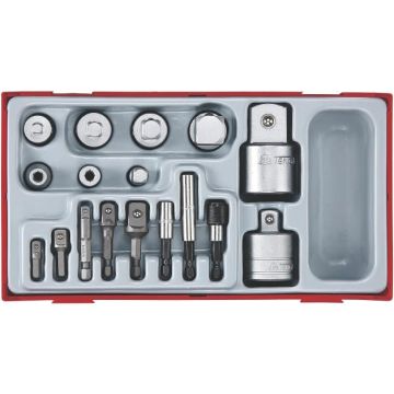 Teng Tools adaptersæt TTADP17 med 17 dele 185800109