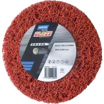 Norton BearTex Sliberondel Nylon 150x13x8 mm Blaze Rapid Strip 190190108