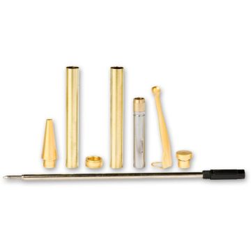 CraftProKits Suveræn Twist Kuglepenne Sæt - Satin Guldfinish AX200353