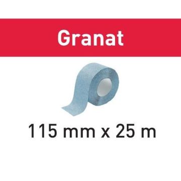 Festool sandpapir på rulle 115mm 25m GRANAT 201103-201768