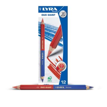 Lyra Markeringsblyant rød/blå TA-202002