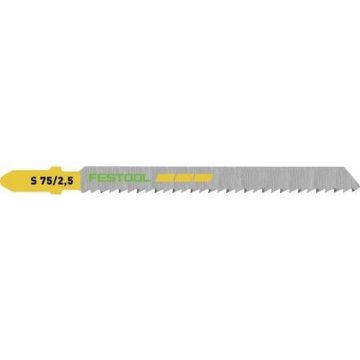 Festool Stiksavklinge S 75/2,5 | Træ Fine Cut Savklinge | 5 stk 204256