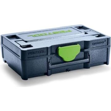 Festool blå micro Systainer³ SYS3 XXS 33 205399