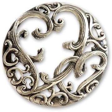 CraftProKits Tin Låg - Filigranhjerte 80mm AX210029