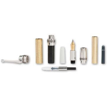 CraftProKits Majestætisk Sort Titanium Fyldepen AX210137