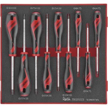 Teng Tools skruetrækkersæt Torx TED906TXN med 9 dele 238280101