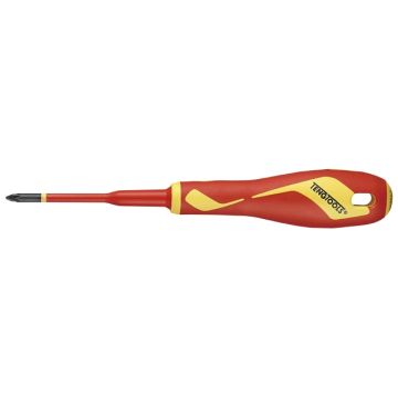 Teng Tools Skruetrækker til Pozidriv krydskærv PZ1-80 245610100