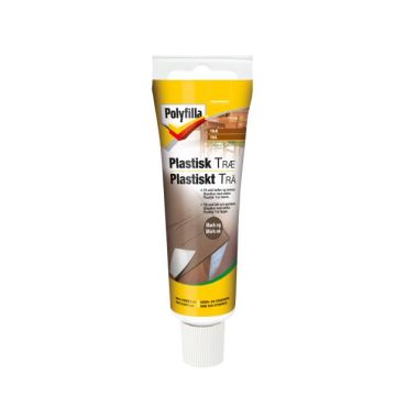 Polyfilla plastisk træ, Mørk Eg 75g 251023075