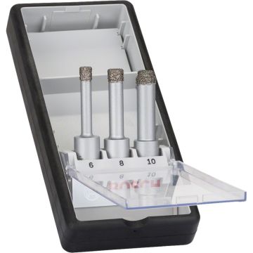Bosch Diamantbor EASYDRY 6-10mm 3 stk ROBUSTLI 2608587145