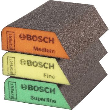 Bosch Slibesvampesæt profil 69x97x26mm m/f/sf 2608901174