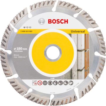 Bosch Diamantskive std univresal 180X22,23mm 2608615063