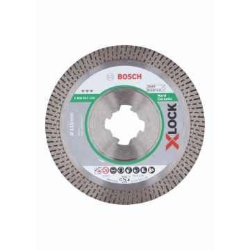 Bosch X-LOCK Ceramic-diamantskæreskive, 115x22,23x1,4x10 2608615134