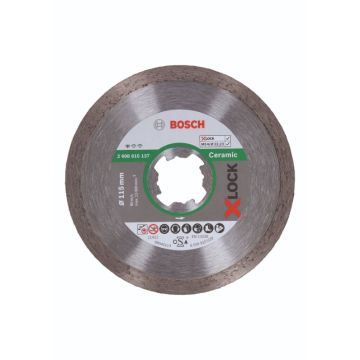 Bosch X-LOCK Standard for Ceramic-diamantskæreskive, 115 x 22,23 x 1,6 x 7 2608615137