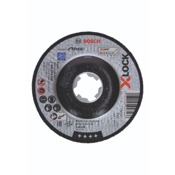 Bosch X-LOCK Expert for Metal-skæreskive 115 x 22,2 x 2,5mm 2608619256