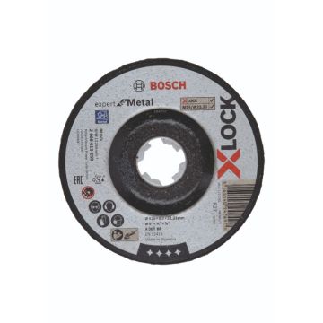 Bosch X-LOCK Expert for Metal-slibeskive 125 x 22,2 x 6mm 2608619259