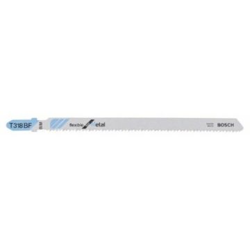 Bosch Stiksavklinger T 318 BF Flexible for Metal pk á 5 stk 2608634242
