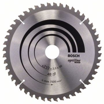Bosch rundsavklinge Ø210 x 30mm 48T -5GR 2608640430