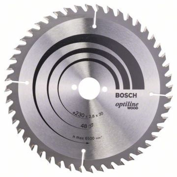 Bosch rundsavklinge Optiline 230 x 2,8 x 30mm 48T 2608640629