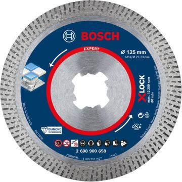 Bosch Diamantskæreskive XL HARDCERAMIC 125mm 2608900658