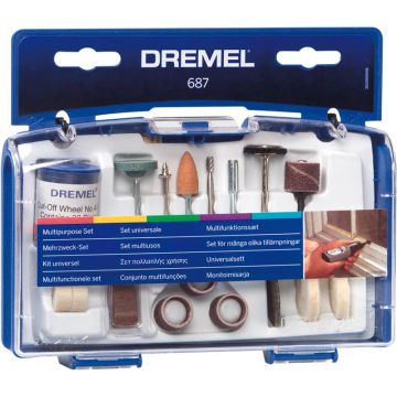 Dremel Tilbehørssæt 687 - 52 Dele multifunktion 26150687JA