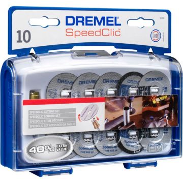 Dremel Skæreskiver SC690 10 stk speedclic sæt 2615S690JA