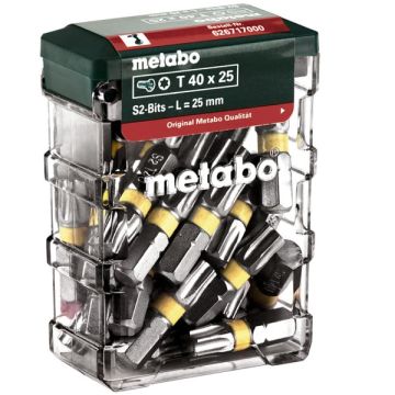 Metabo Bitsboks T40, SP, 25 dele 626717000