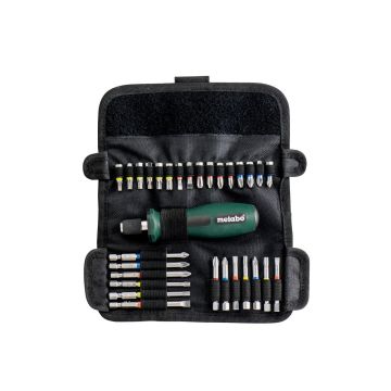 Metabo Bitssæt Rulletaske 30 dele 626726000