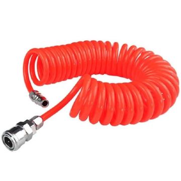 Grunda Trykluft Spiralslange PU 6,5x10mm 4m  267810109