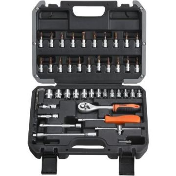 Harden topnøglesæt 1/4" med 46 dele 275300101