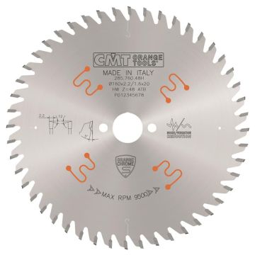 CMT Klinge 160x2,2x20 Z48 W Chrom 285.760.48H