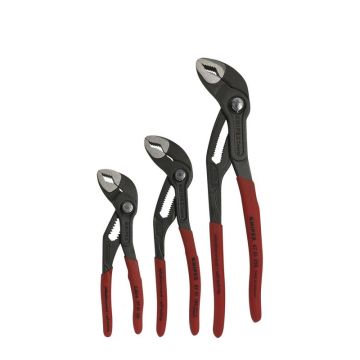 Knipex Cobra vandpumpetangsæt 3 dele KN-0020-87S