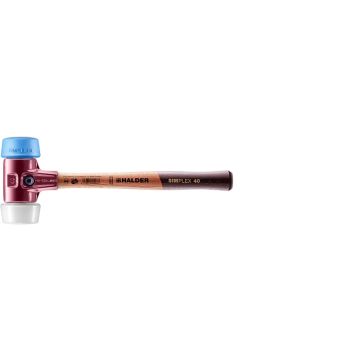 Halder SIMPLEX hammer 3017 Ø50;40 (overdimensioneret Ø50 i Ø40 hus) blød + mellemhård 3017.051