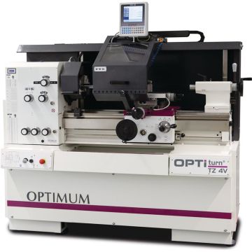Optimum Metaldrejebænk OPTIturn TZ4 Vario / 400V/3Ph/50Hz SM-3432247