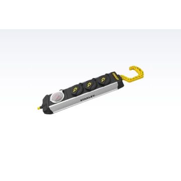 Stanley Stikdåse 3-stik m. 8 m ledning 385022