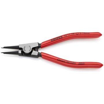 Knipex Låseringstang til udvendige ringe på aksler sort atramenteret, betrukket med kunststof 140 mm KN-4611A0