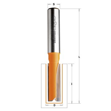 CMT Overfræsebor HM 8x31,7/60 K6 712.080.11