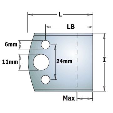 CMT Blanketjern sæt 40mm 690.193