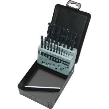 Milwaukee Kassette med HSS valsede metalbor - DIN 338 - 19 stk. 4932352468