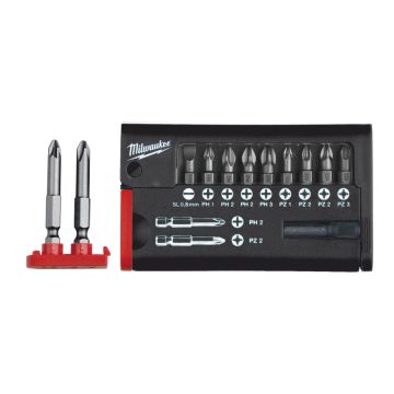 Milwaukee Bitssæt SL/PH/PZ 12P 4932399513