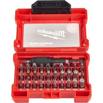 Milwaukee Shockwave Impact Duty bitsæt - 32 dele 4932464240