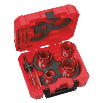 Milwaukee Hulsav Big Hawg Karbid sæt 10p 4932464939