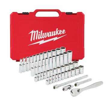 Milwaukee Skraldenøglesæt 1/4" IMP. & Met. 50P 4932464944