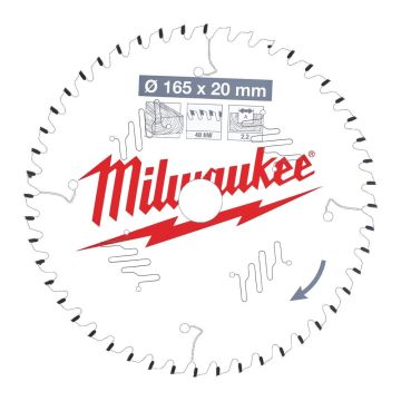 Milwaukee Rundsavklinge W165x20x2,2x48 4932471295