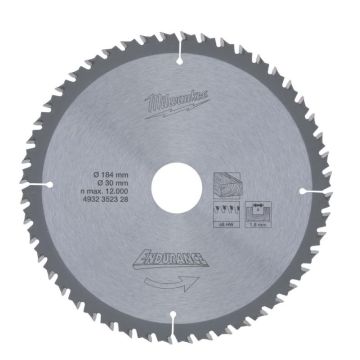 Milwaukee Rundsavklinge 184/30/48T 2,1 4932471298