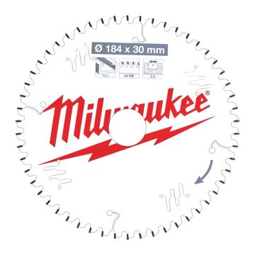 Milwaukee Rundsavklinge Alu184x30x2,4x54 4932471299