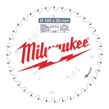 Milwaukee Rundsavklinge W190x30x1,6x36 4932471301